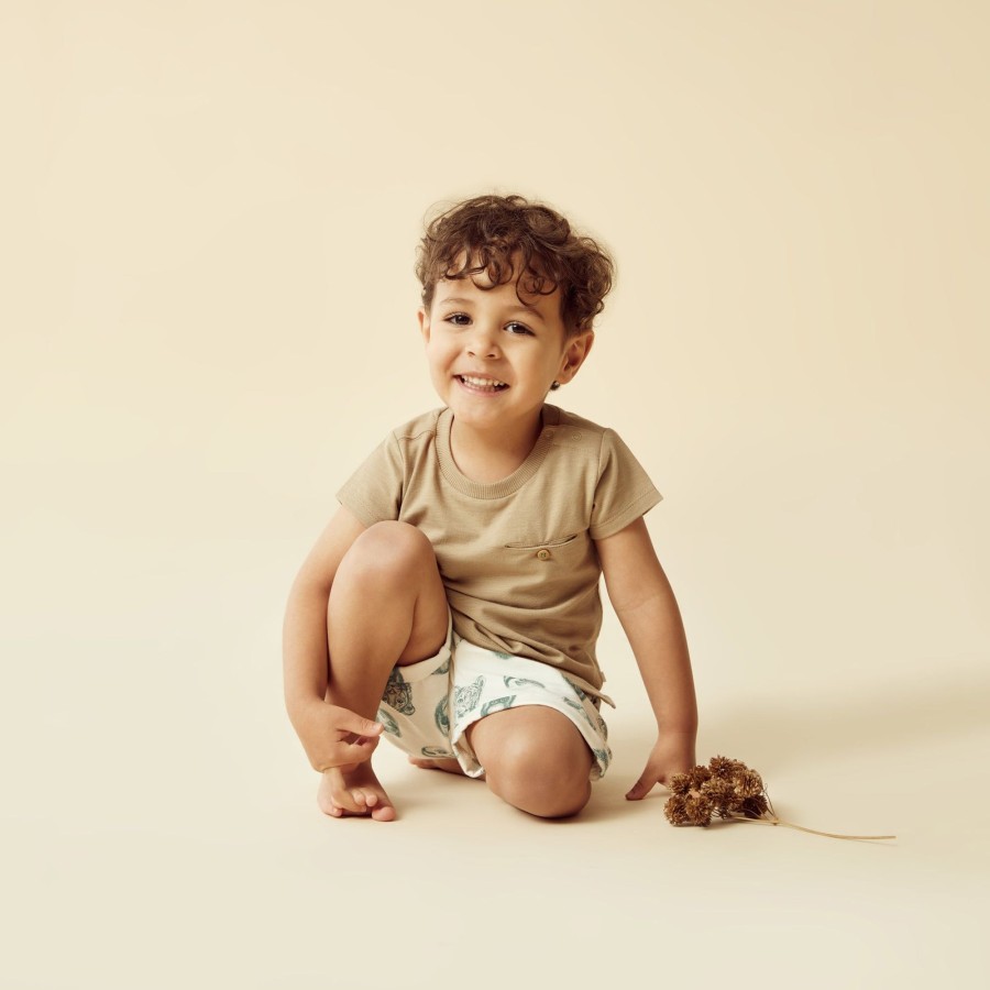 Child [2-14] Wilson & Frenchy Bottoms | Wilson And Frenchy Organic Short Hello Jungle