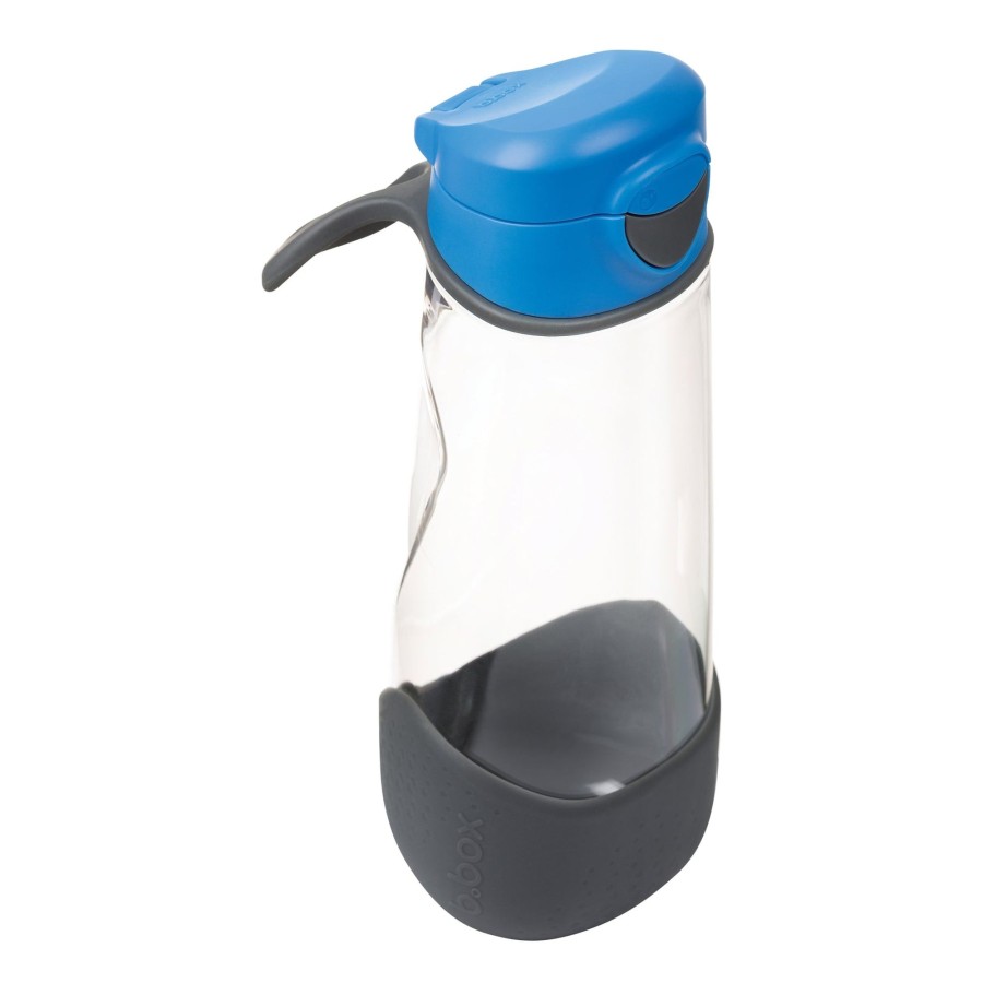 Child [2-14] B.Box Bags + Mealtime | B.Box Sports Spout Bottle 600Ml - Blue Slate