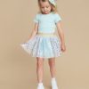 Child [2-14] Huxbaby Bottoms | Huxbaby Butterfly Unicorn Tulle Skirt