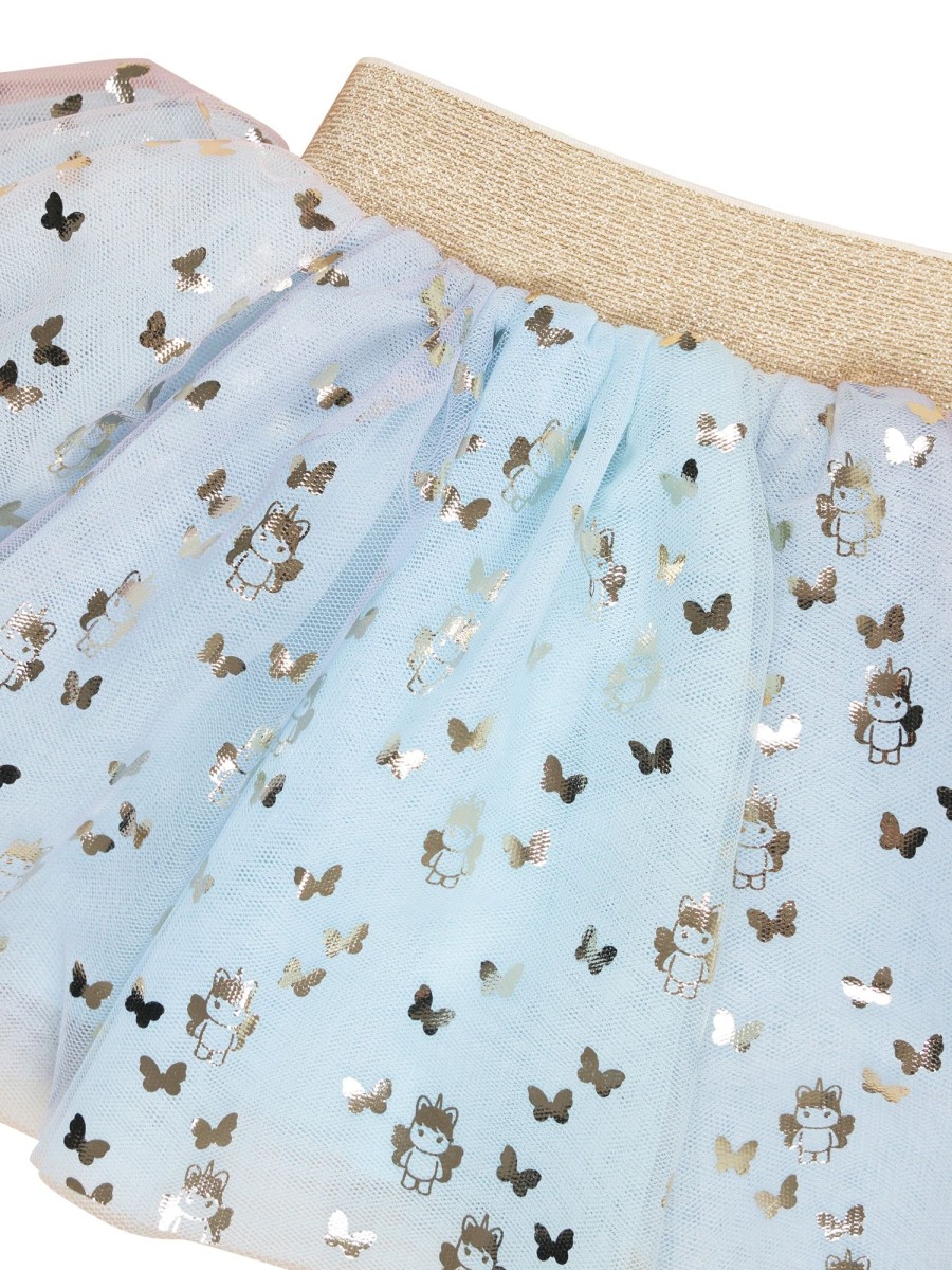 Child [2-14] Huxbaby Bottoms | Huxbaby Butterfly Unicorn Tulle Skirt