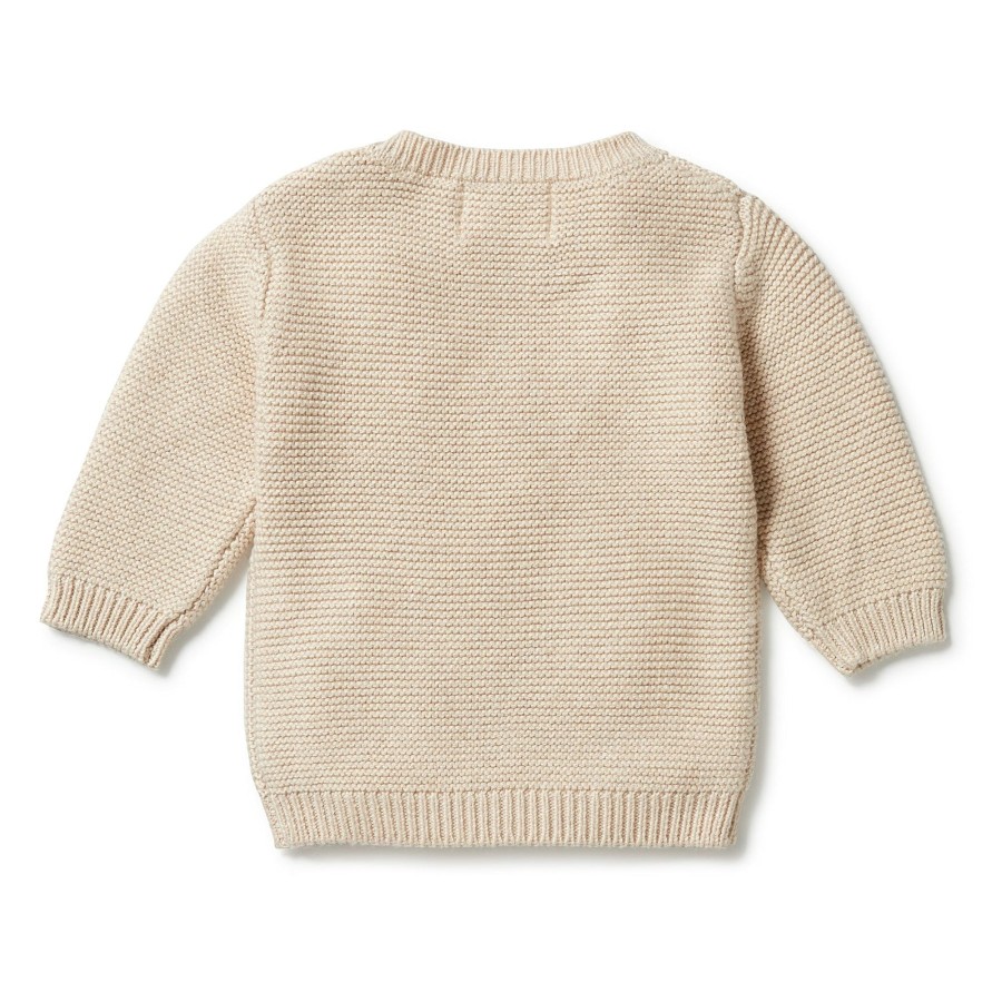 Child [2-14] Wilson & Frenchy Jumpers | Wilson And Frenchy Knitted Cable Jumper - Oatmeal Melange