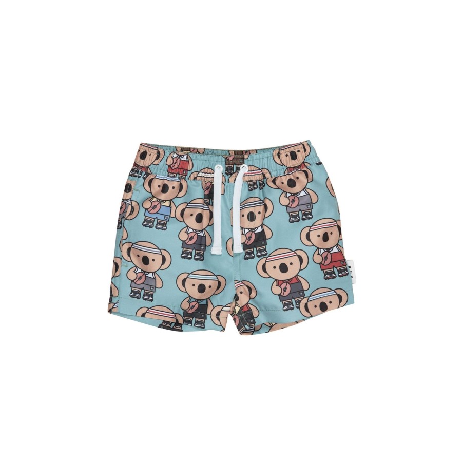 Child [2-14] Huxbaby Bottoms | Huxbaby Sporty Koala Swim Short