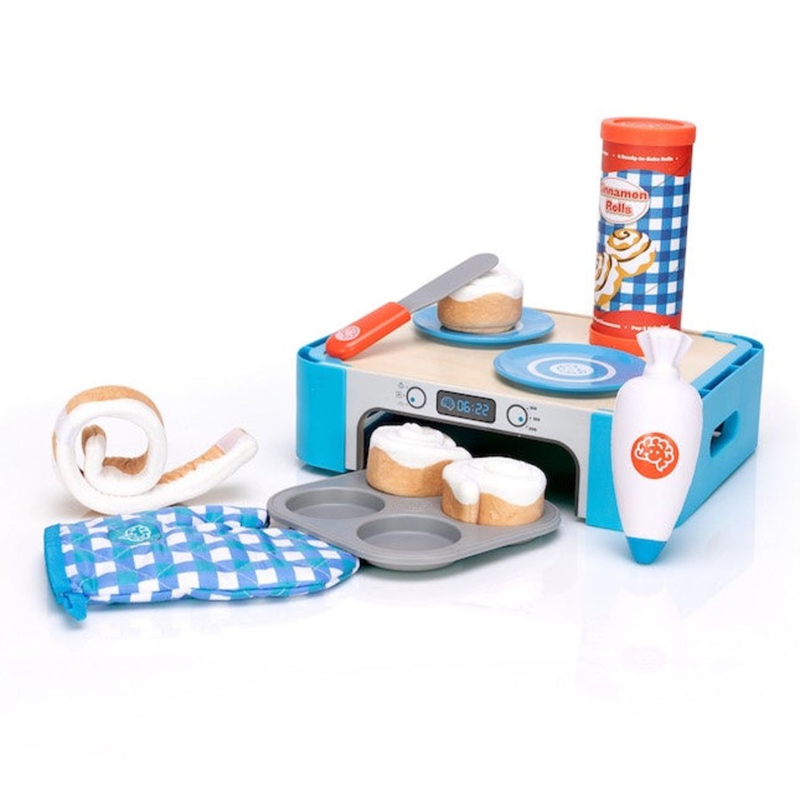 Play + Learn Fat Brain Sensory | Fat Brain - Pretendables Cinnamon Roll Set