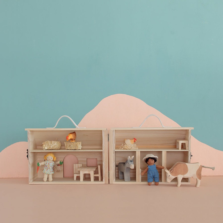 Play + Learn Olli Ella Doll Houses | Olli Ella Holdie Barn