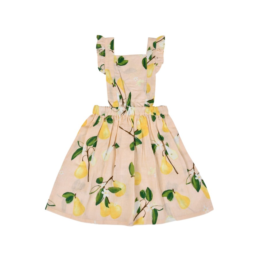 Baby [0-23M] Alex & Ant Dresses | Alex & Ant Jolie Pinafore - Pear