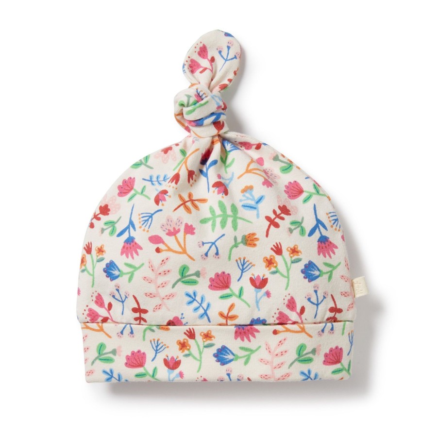 Baby [0-23M] Wilson & Frenchy Beanies | Wilson And Frenchy Organic Knot Hat Tropical Garden