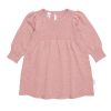 Child [2-14] Huxbaby Knitwear | Huxbaby Sprinkles Knit Puff Dress - Dusty Rose