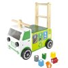 Baby [0-23M] I'm Toy Wooden Toys | Walk And Ride Recycling Truck Sorter