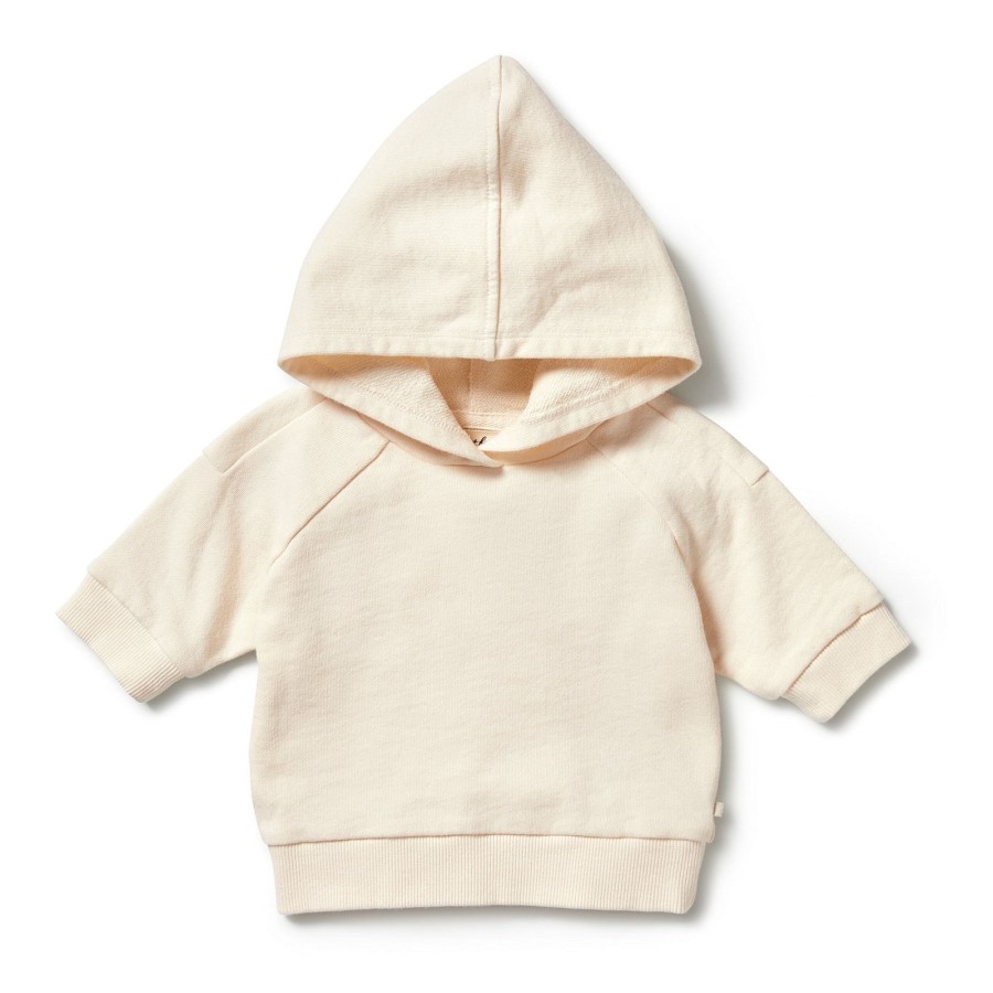 Child [2-14] Wilson & Frenchy Jumpers | Wilson And Frenchy Organic Terry Hooded Sweat - Eggnog