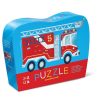 Baby [0-23M] Crocodile Creek Shape Sorters + Puzzles | Mini Puzzle 12 Piece - Fire Truck