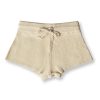 Child [2-14] Grown Knitwear | Grown Hemp Ribbed Shorts - Lemonade