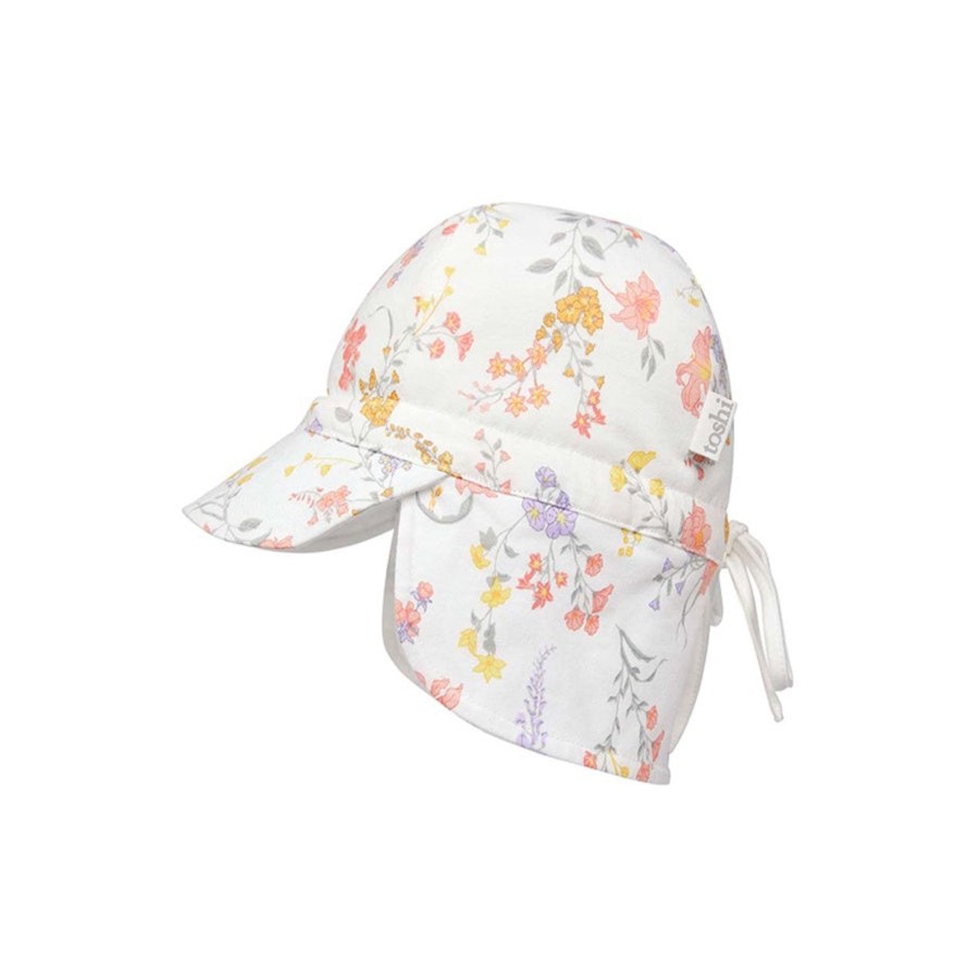 Baby [0-23M] Toshi Hats | Toshi Bambini Flap Cap - Isabelle