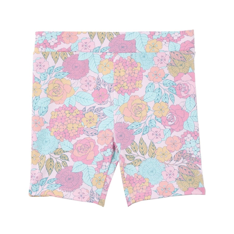 Baby [0-23M] Milky Bottoms | Milky Azalea Bike Short - Blossom Pink