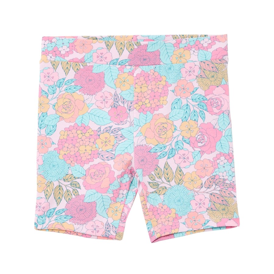 Baby [0-23M] Milky Bottoms | Milky Azalea Bike Short - Blossom Pink