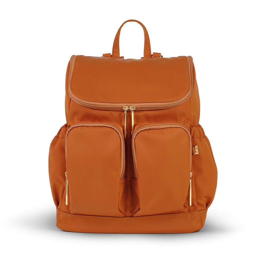 Grown Ups Oi Oi | Oioi Nappy Backpack - Nylon Ochre/Gold