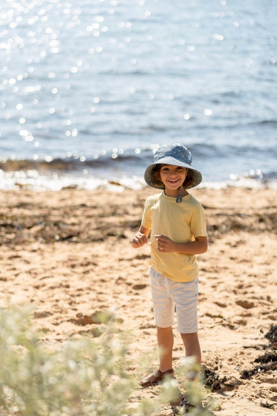 Baby [0-23M] Acorn Hats | Acorn Wide Brim Bucket Hat - Bulldog