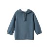 Child [2-14] Nature Baby Knitwear | Nature Baby Oak Hoodie - Sky Blue