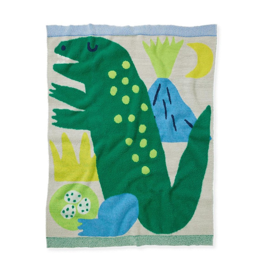 Baby [0-23M] Halcyon Nights Blankets | Halcyon Nights Dino Fluffy Knit Blanket