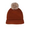 Child [2-14] Acorn Beanies | Acorn Oslo Merino Ribbed Beanie - Chestnut & Oatmeal