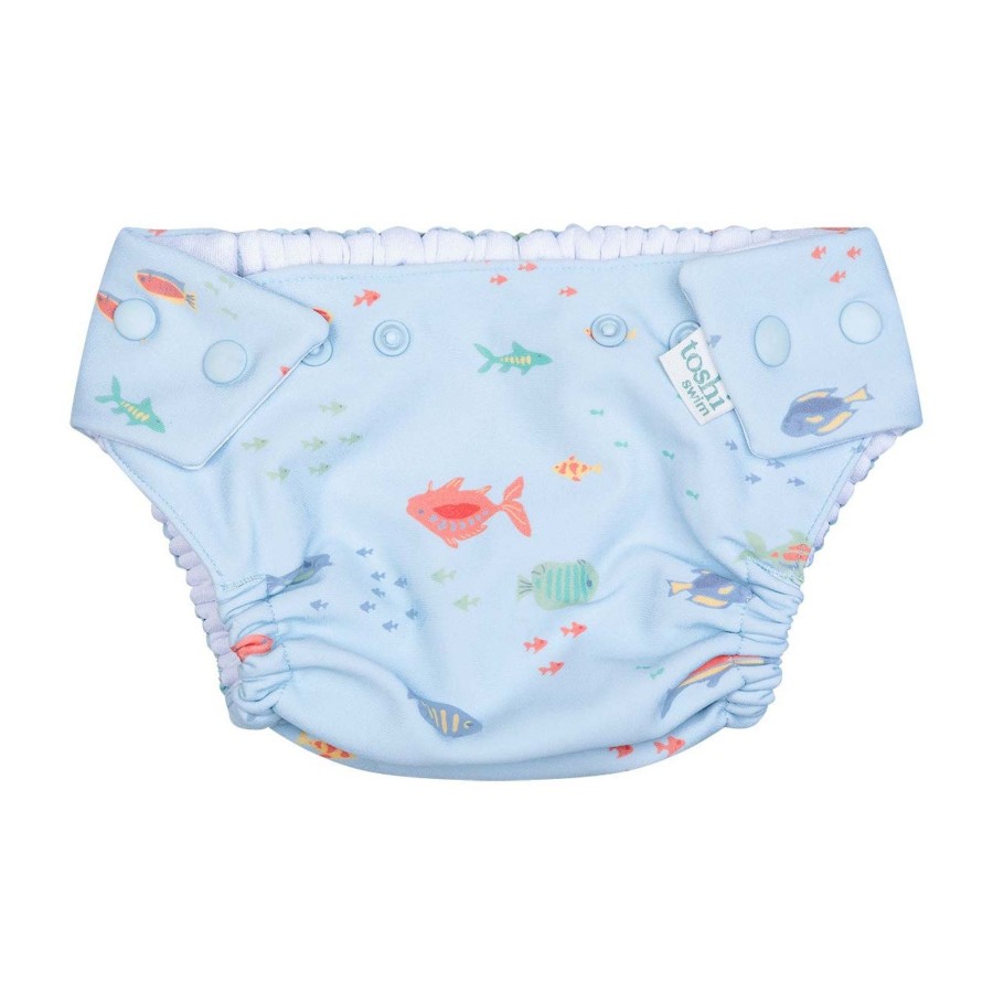 Baby [0-23M] Toshi Swim | Toshi Swim Baby Nappy - Reef