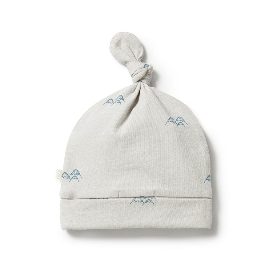 Baby [0-23M] Wilson & Frenchy Beanies | Wilson And Frenchy Organic Knot Hat - Mountain Top