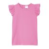 Baby [0-23M] Milky Tops | Milky Pink Sachet Broderie Frill Tee