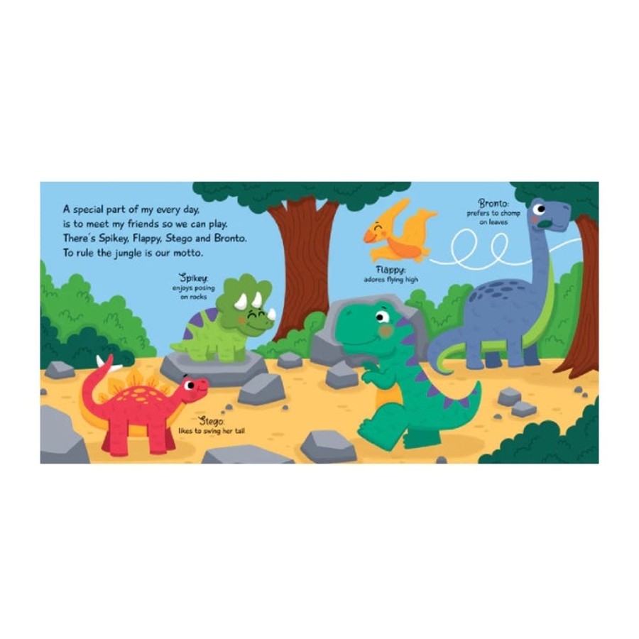 Play + Learn Lake Press Books | Build And Play - Rocky The Most Incredible Dinosaur