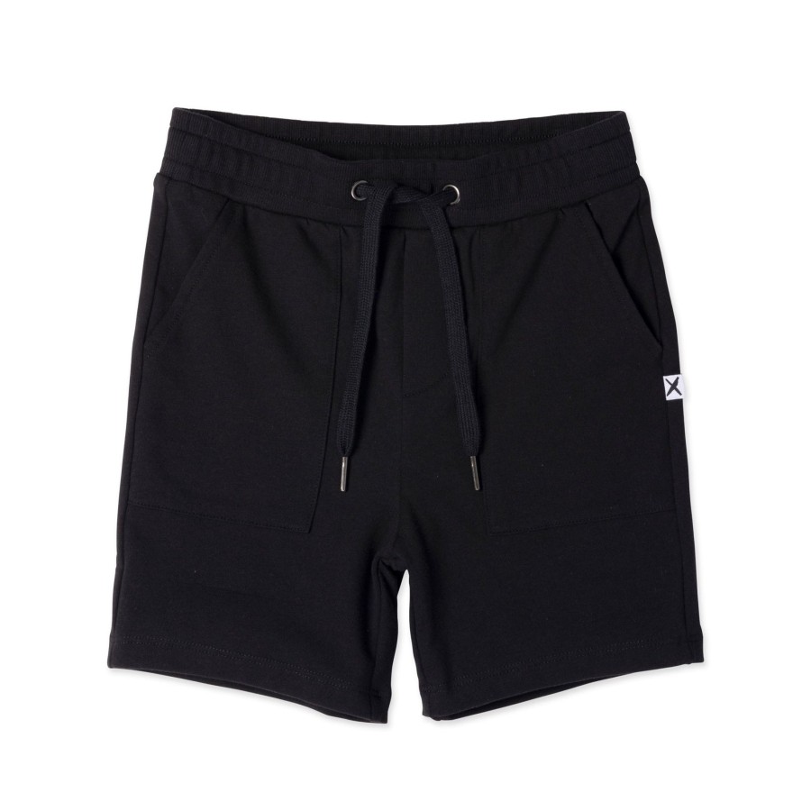 Child [2-14] Minti Bottoms | Minti Track Short - Black