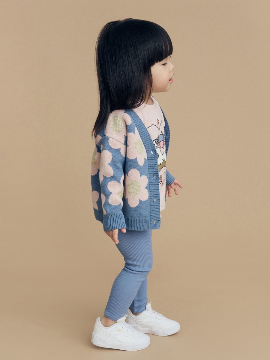 Child [2-14] Huxbaby Knitwear | Huxbaby Daisy Boxy Cardi