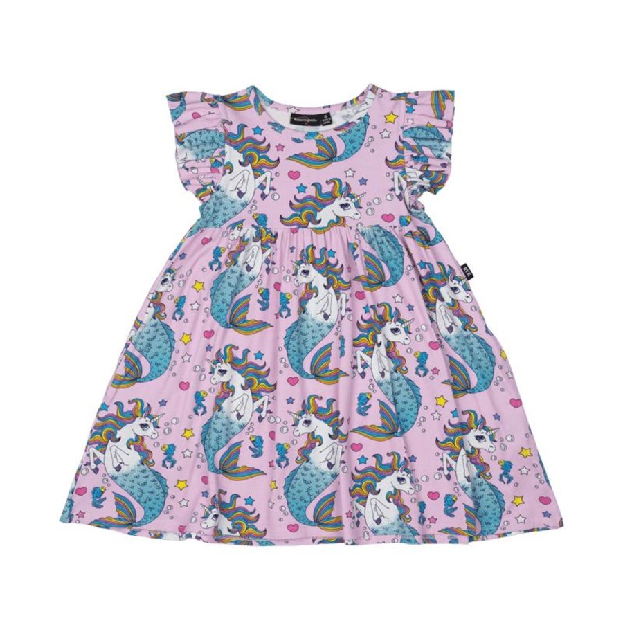 Child [2-14] Rock Your Baby Dresses | Rock Your Baby Unicorn Mermaids Dress