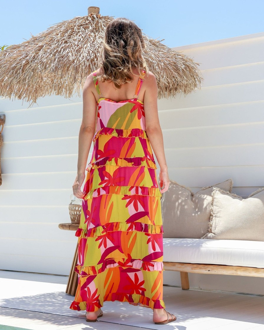 Grown Ups Daisy and Hen | Sangria Maxi Dress