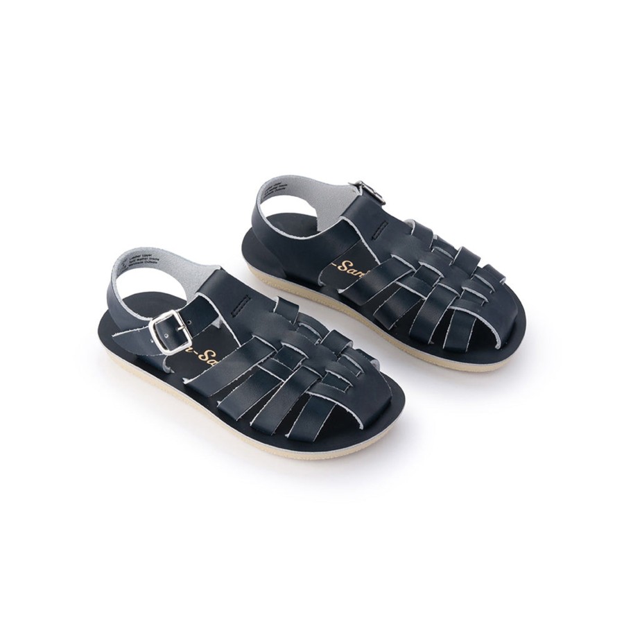 Baby [0-23M] Saltwater Sandals Footwear | Saltwater Sandals Sun San Sailor Navy