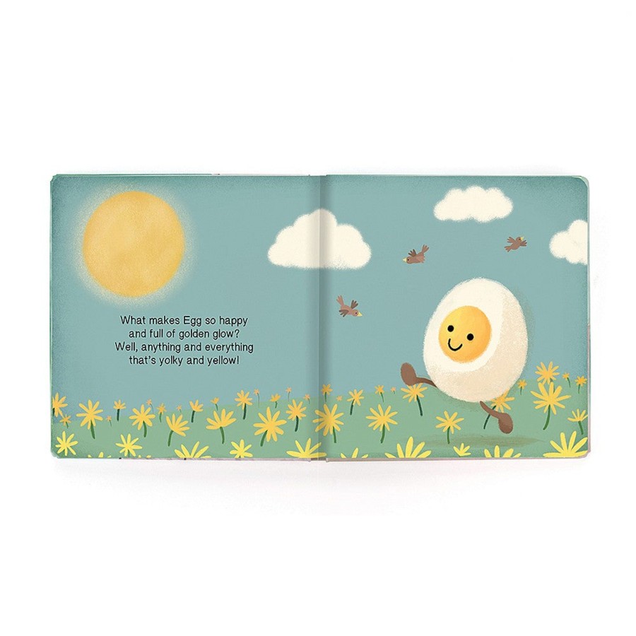 Baby [0-23M] Jellycat Books + Flash Cards | Jellycat - The Happy Egg Book