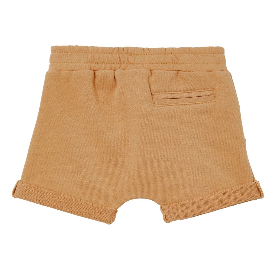 Baby [0-23M] Milky Bottoms | Milky Sand Fleece Baby Short - Sand