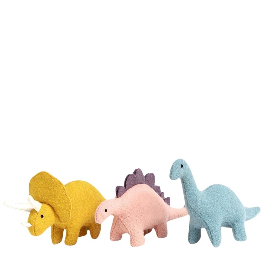 Baby [0-23M] Olli Ella Soft Toys | Olli Ella Holdie Dinosaurs