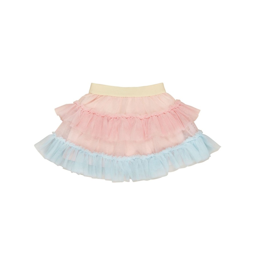 Baby [0-23M] Huxbaby Bottoms | Huxbaby Rainbow Tulle Skirt - Multi