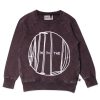 Child [2-14] Minti Jumpers | Minti Into The Wild Crew - Black Wash