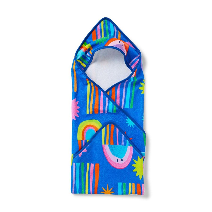 Baby [0-23M] Halcyon Nights Swim | Halcyon Nights Here We Glow Baby Bath Towel