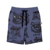 Child [2-14] Minti Bottoms | Minti Pixelled Animals Short - Midnight