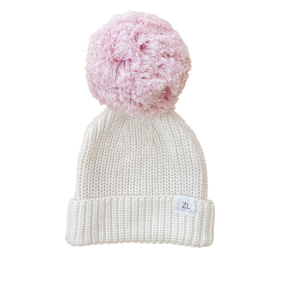 Child [2-14] Ziggy Lou Beanies | Ziggy Lou - Beanie | Milk / Orchid