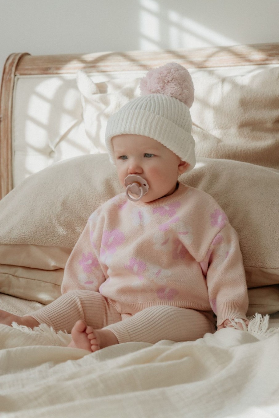 Child [2-14] Ziggy Lou Beanies | Ziggy Lou - Beanie | Milk / Orchid