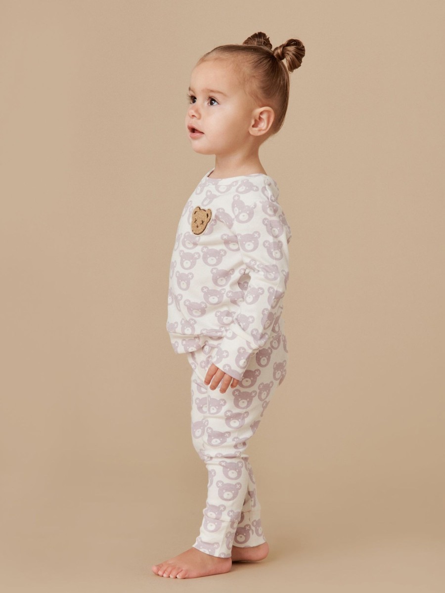 Child [2-14] Huxbaby Sleep | Huxbaby Huxbear Pyjamas - Lavender