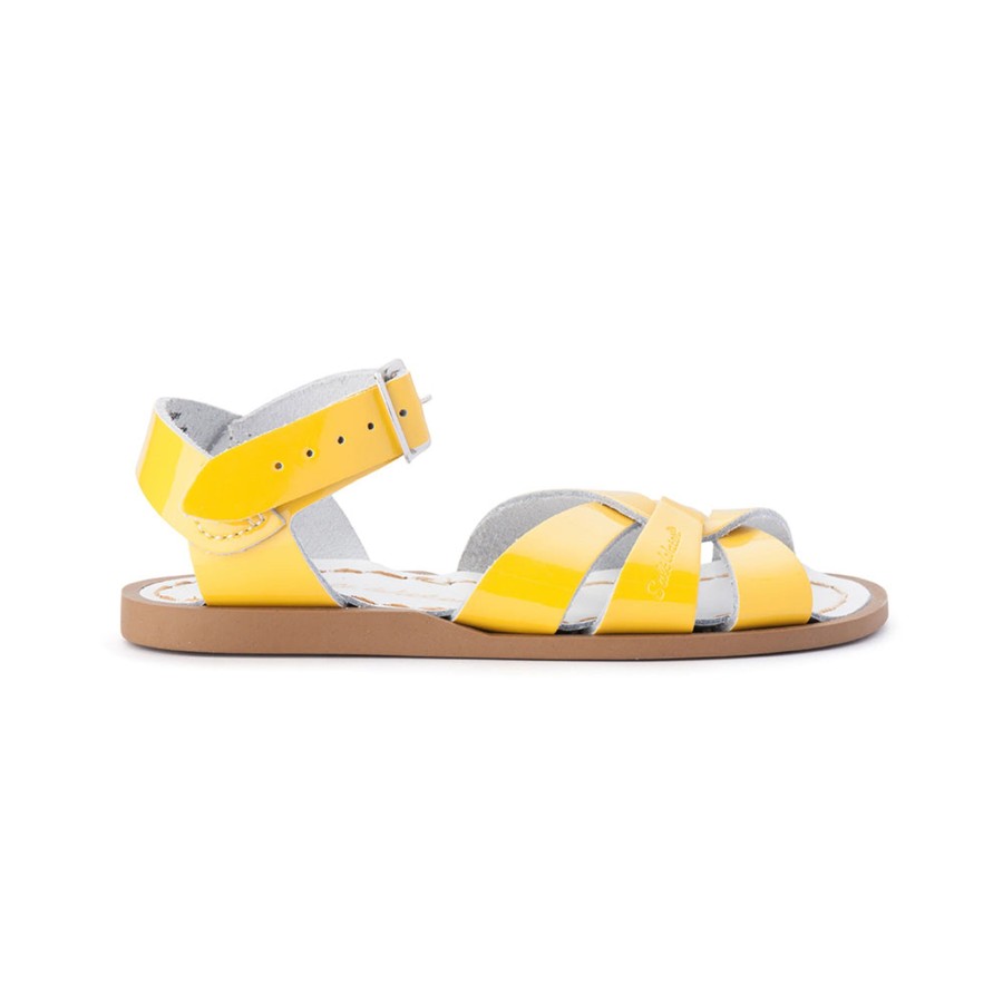 Child [2-14] Saltwater Sandals Footwear | Saltwater Sandals Original Yellow