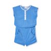 Child [2-14] Milky Overalls + Playsuits | Milky Terry Towelling Playsuit - Little Boy Blue