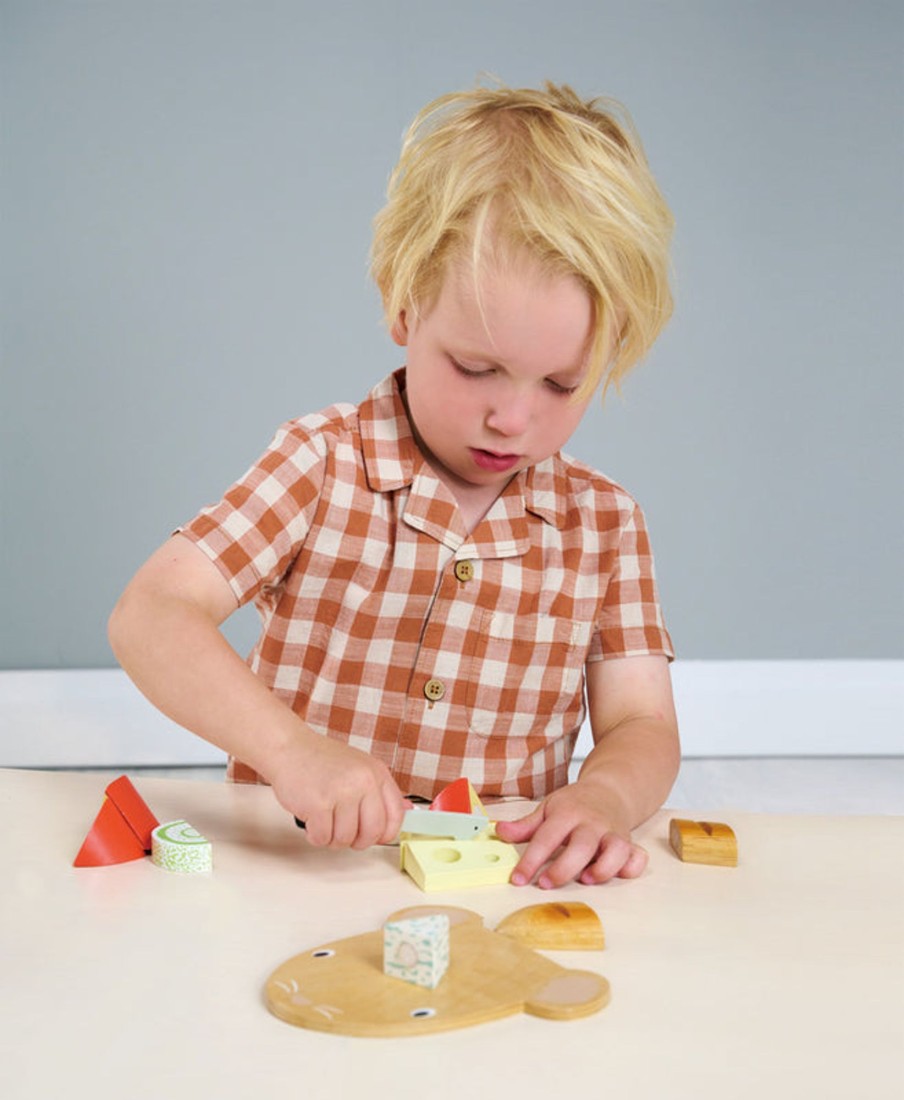 Play + Learn Tenderleaf Role Play | Cheese Chopping Board