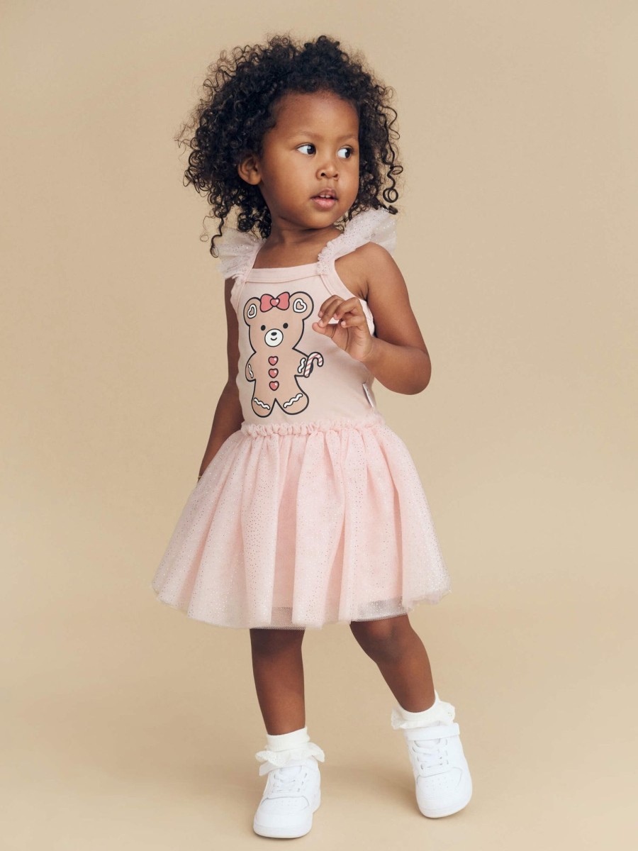 Baby [0-23M] Huxbaby Dresses | Huxbaby Gingerbread Girl Ballet Dress