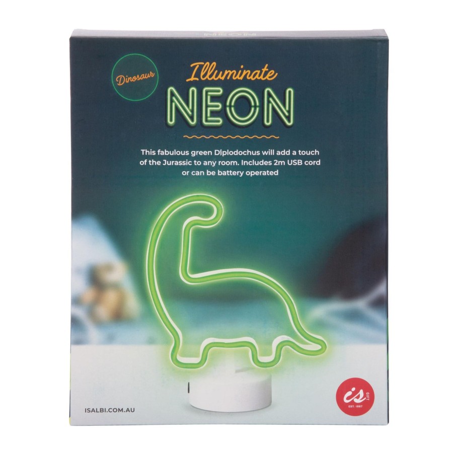 Play + Learn IS GIFT Small + Fun | Illuminate Neon Dinosaur