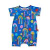 Baby [0-23M] Halcyon Nights All In One | Halcyon Nights Here We Glow Short Sleeve Zip Suit