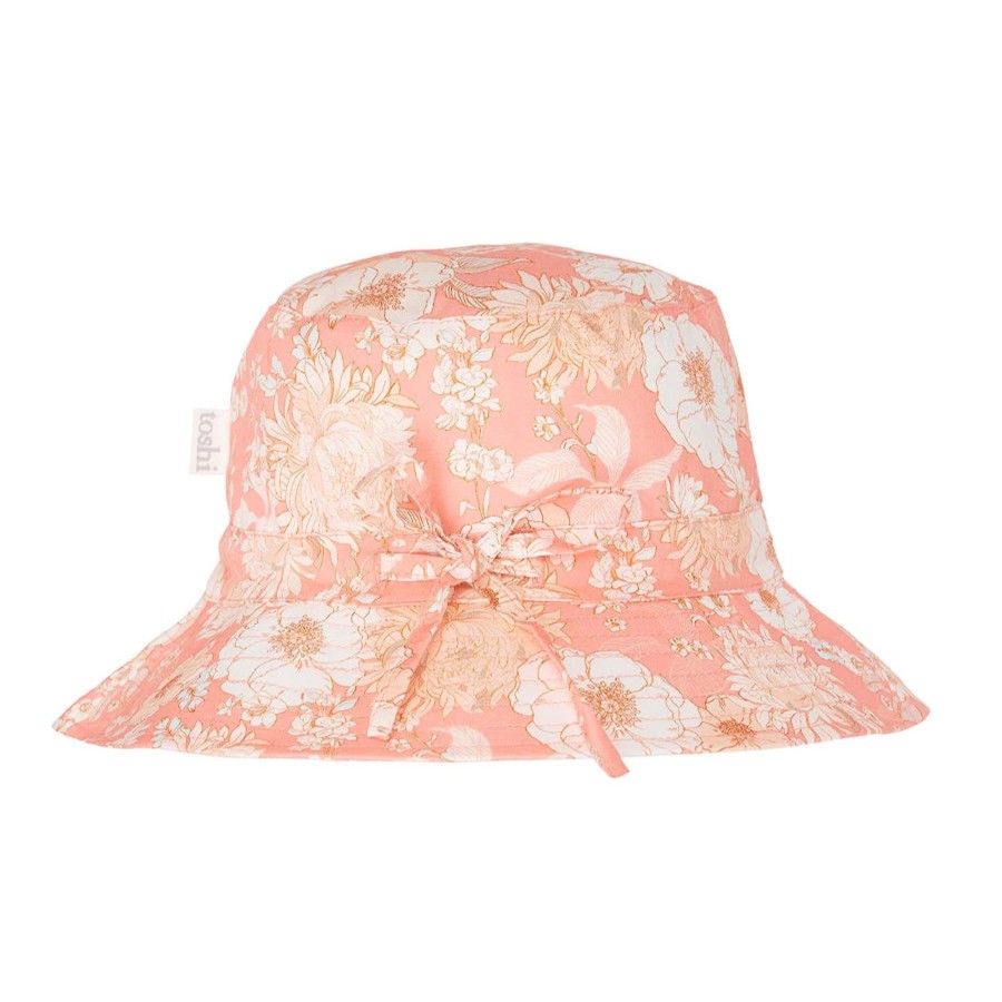 Baby [0-23M] Toshi Hats | Toshi Sun Hat - Sabrina Tea Rose