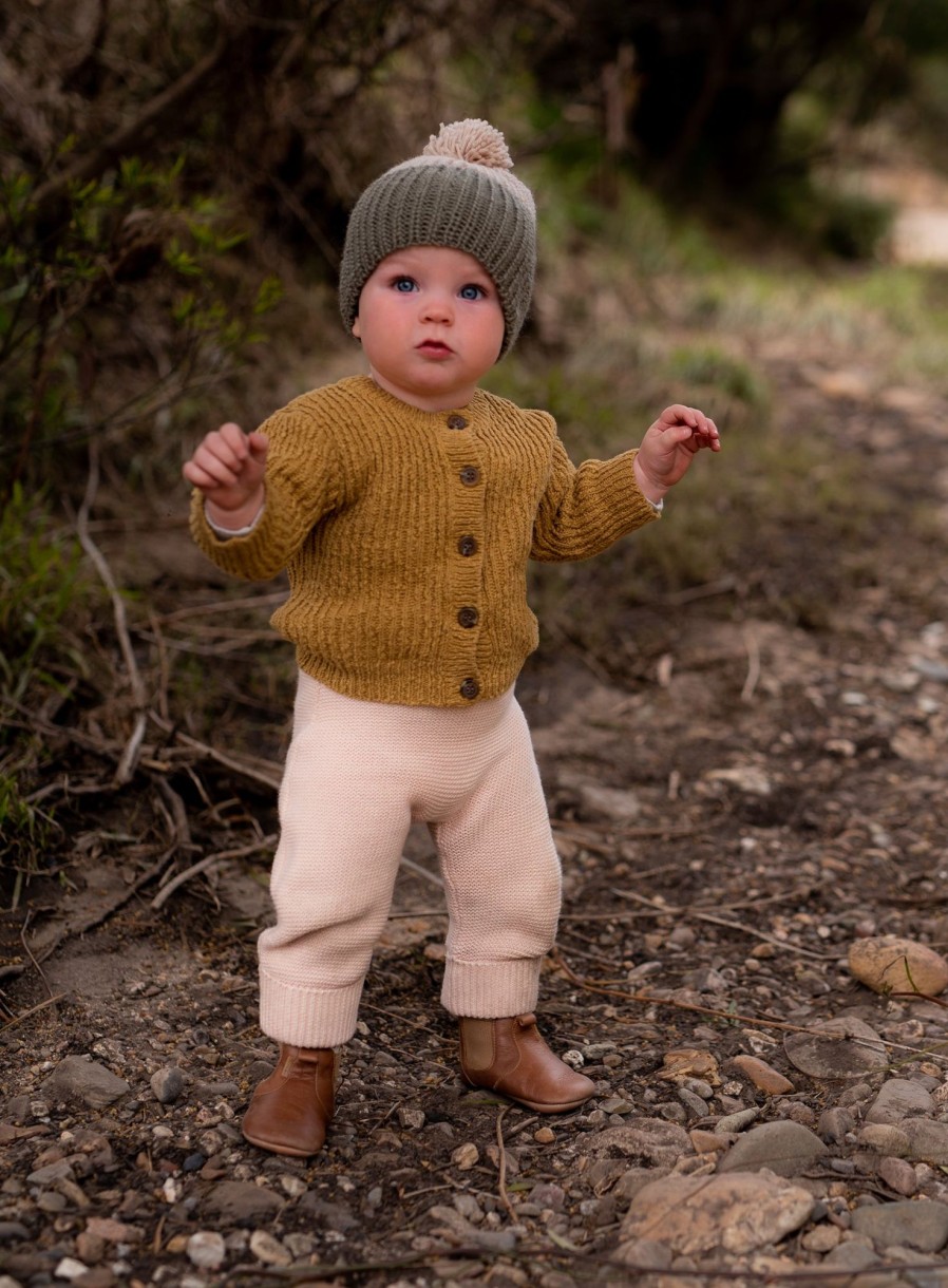 Child [2-14] Acorn Beanies | Acorn Mountain Beanie - Khaki